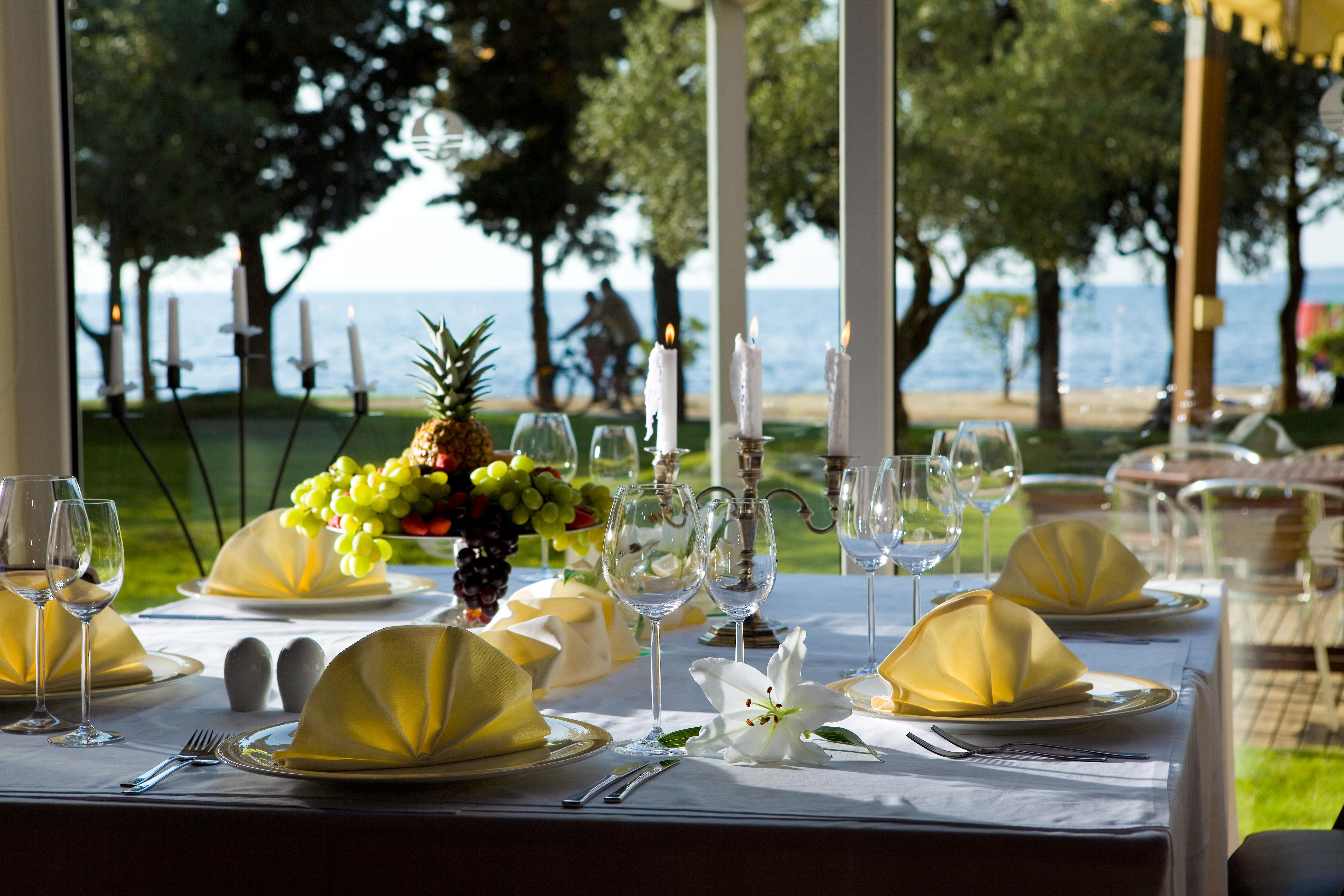 Residence Umag Plava Laguna Restoran foto